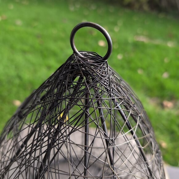 Wire Birdhouse Indoor Or Outdoor Decorative Or For Actual Use - Picture 3 of 6